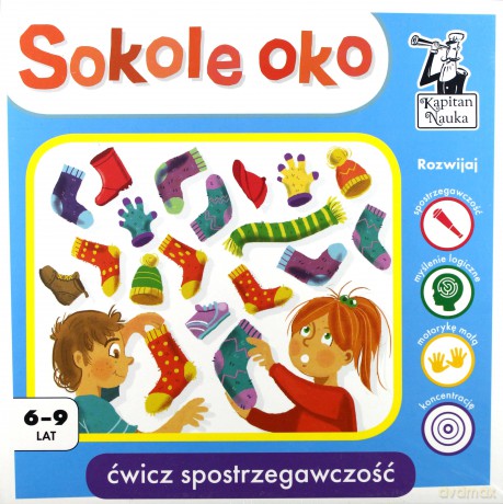 Sokole Oko. Kapitan Nauka - Monika Sobkowiak [GRA]