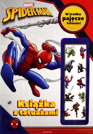 Spider-man. Książka z tatuażami - Michał Olech [KSIĄŻKA]