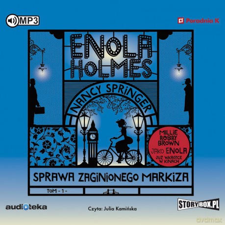 Sprawa zaginionego Markiza Enola. Holmes (Tom 1) - Nancy Springer [AUDIOBOOK]