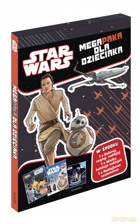 Star Wars. Gwiezdne wojny. Megapaka dla dzieciaka [KSIĄŻKA]