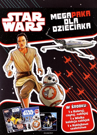 Star Wars. Gwiezdne wojny. Megapaka dla dzieciaka [KSIĄŻKA]