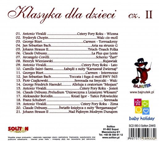 Klasyka dla dzieci 2 (digipack) [CD]