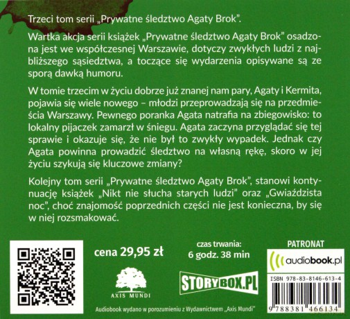Strata. Prywatne śledztwo Agaty Brok (Tom 3) - Iwona Wilmowska [AUDIOBOOK]