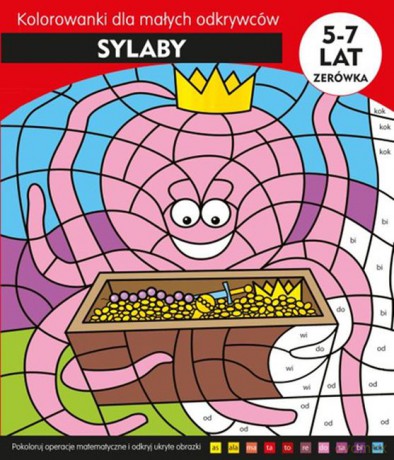 Sylaby. Kolorowanki dla małych odkrywców [KSIĄŻKA]
