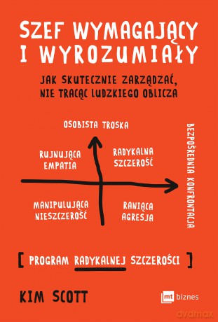 Szef wymagający i wyrozumiały. Jak skutecznie zarządzać nie tracąc ludzkiego oblicza - Kim Scott [KSIĄŻKA]