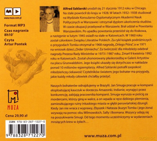 Tomek u źródeł Amazonki. Przygody Tomka Wilmowskiego - Alfred Szklarski [AUDIOBOOK]