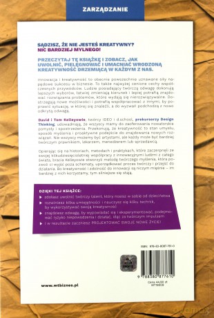 Twórcza odwaga. Otwórz się na design thinking - Tom Kelley, David Kelley [KSIĄŻKA]