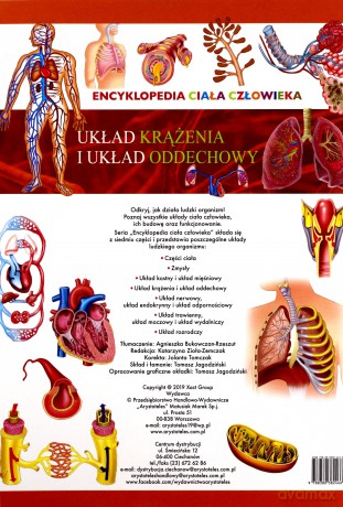 Układ krwionośny i układ oddechowy. Encyklopedia ciała człowieka [KSIĄŻKA]
