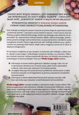 Wielka księga soków - Pat Crocker [KSIĄŻKA]