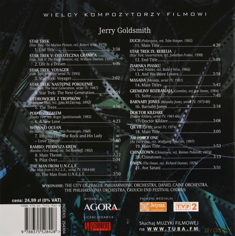 Wielcy Kompozytorzy Filmowi 12: Jerry Goldsmith (booklet) [CD]