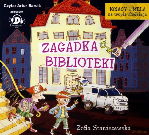 Zagadka biblioteki. Ignacy i Mela na tropie złodzieja - Zofia Staniszewska [AUDIOBOOK]