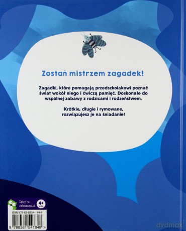 Zagadki przedszkolaka - Marcin Przewoźniak [KSIĄŻKA]