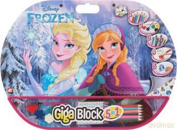 Zestaw artystyczny 5w1 Frozen