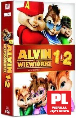 Alvin i wiewiórki / Alvin i wiewiórki 2 [2DVD]