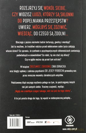 Zrozumieć zbrodnię - Ewa Ornacka [KSIĄŻKA]