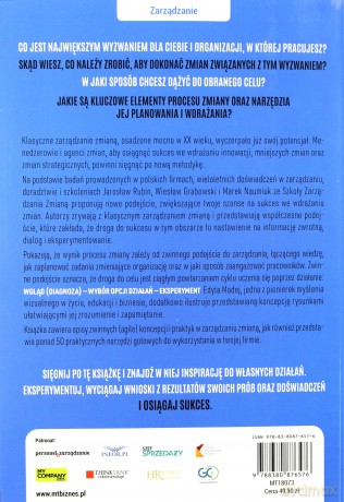 Zwinnologia. Innowacyjne podejście do zarządzania zmianą - Jarosław Rubin, Wiesław Grabowski, Marek Naumiuk [KSIĄŻKA]