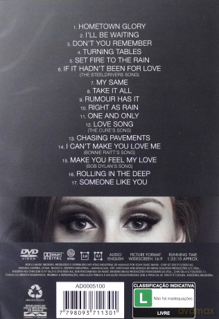 Adele: Live In London [DVD]