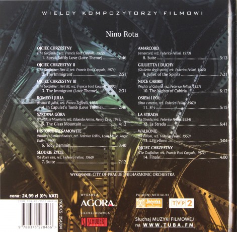 Wielcy Kompozytorzy Filmowi 16: Nino Rota (digibook) [CD]