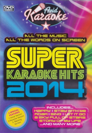 Super Karaoke Hits 2014 [DVD]