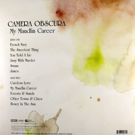 Camera Obscura: My Maudlin Career [Winyl]
