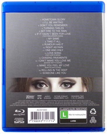 Adele: Live In London [Blu-Ray]