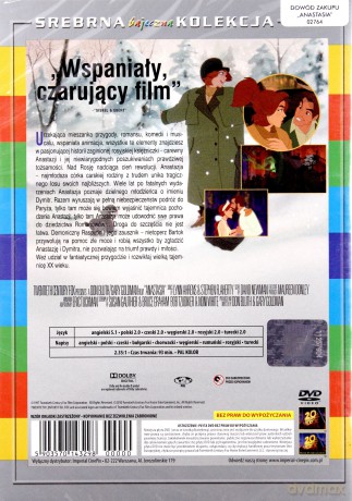 Anastazja (srebrna kolekcja) [DVD]