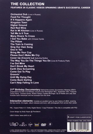 UB40 - The Collection [DVD]