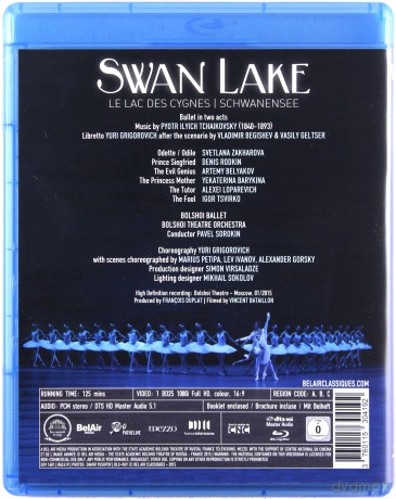 Bolshoi Ballet Sorokin: Swan Lake [Blu-Ray]