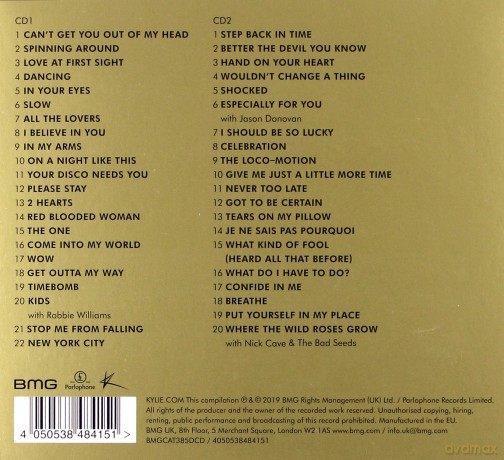 Kylie Minogue: Step Back In Time: The Definitive Collection [2CD]