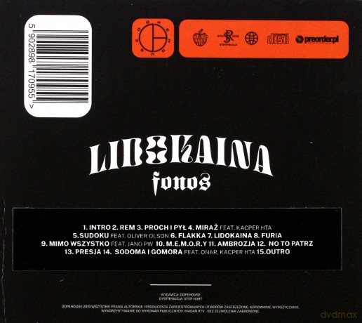 Fonos: Lidokaina [CD]