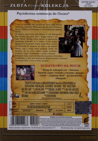 Hook (złota kolekcja) [DVD]