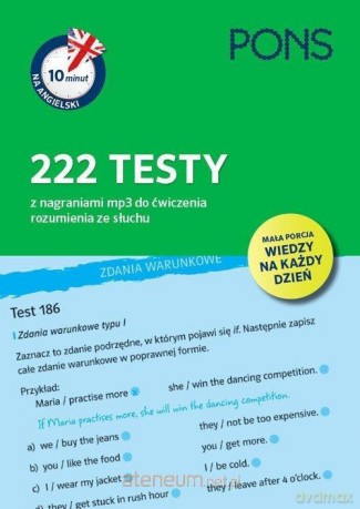 10 minut na angielski. 222 testy [KSIĄŻKA]