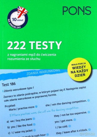 10 minut na angielski. 222 testy [KSIĄŻKA]