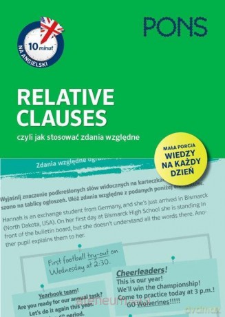10 minut na angielski. Relative Clauses [KSIĄŻKA]