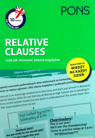 10 minut na angielski. Relative Clauses [KSIĄŻKA]