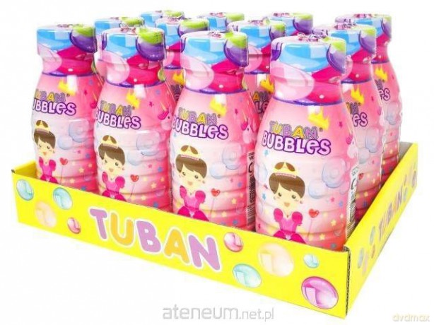 Bańki do dmuchania Księżniczka 250 ml (12 szt)