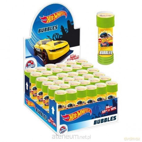 Bańki mydlane Hot Wheels 55ml (36 szt)