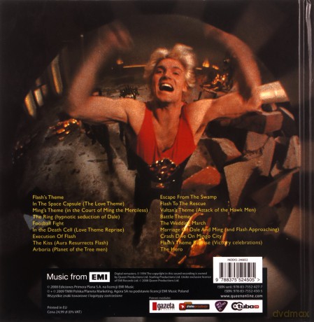Queen Tom 23: Flash Gordon [książka]+[CD]