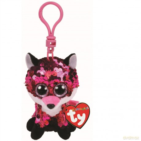 Beanie Boos - Cekinowy Lis 8,5 cm brelok