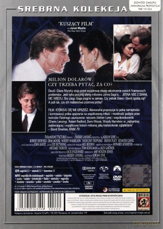 Niemoralna propozycja (srebrna kolekcja) [DVD]