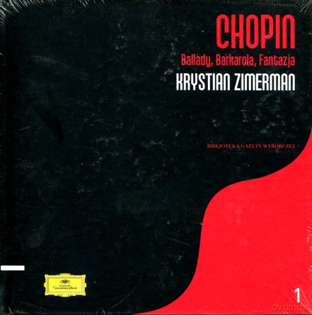 Fryderyk Chopin Tom 01. Krystian Zimmerman: Ballady, Bakarola, Fantazja (digibook) [CD]