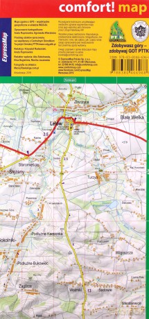 Comfort! map Jura Krakowsko-Częstochowska część północna