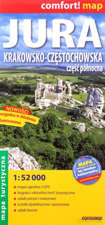 Comfort! map Jura Krakowsko-Częstochowska część północna