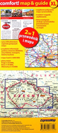 Comfort! map&guide XL Czechy 2w1
