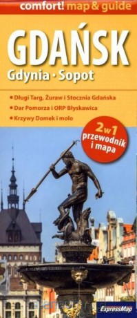 Comfort!map&guide Gdańsk, Gdynia, Sopot 2w1 [KSIĄŻKA]