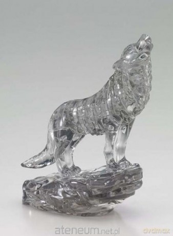 Crystal puzzle wilk czarny [PUZZLE]