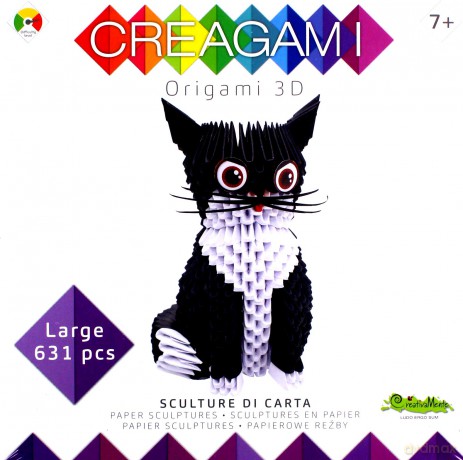 CUBE Creagami: Kot [PUZZLE]