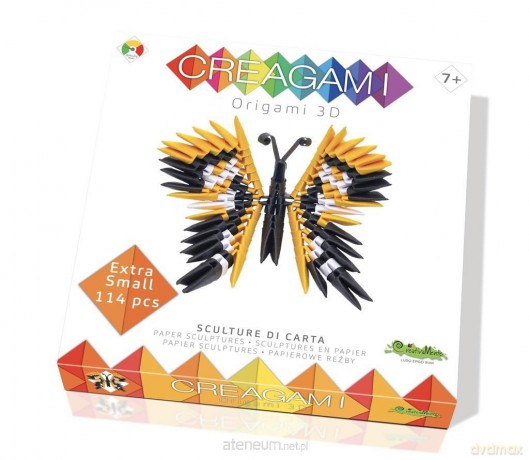 CUBE Creagami: Motyl [PUZZLE]