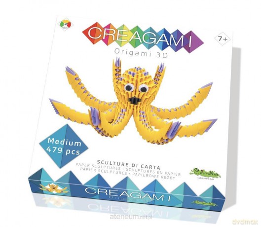 CUBE Creagami: Ośmiornica [PUZZLE]