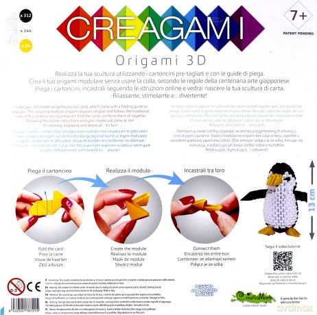 CUBE Creagami: Pingwin [PUZZLE]